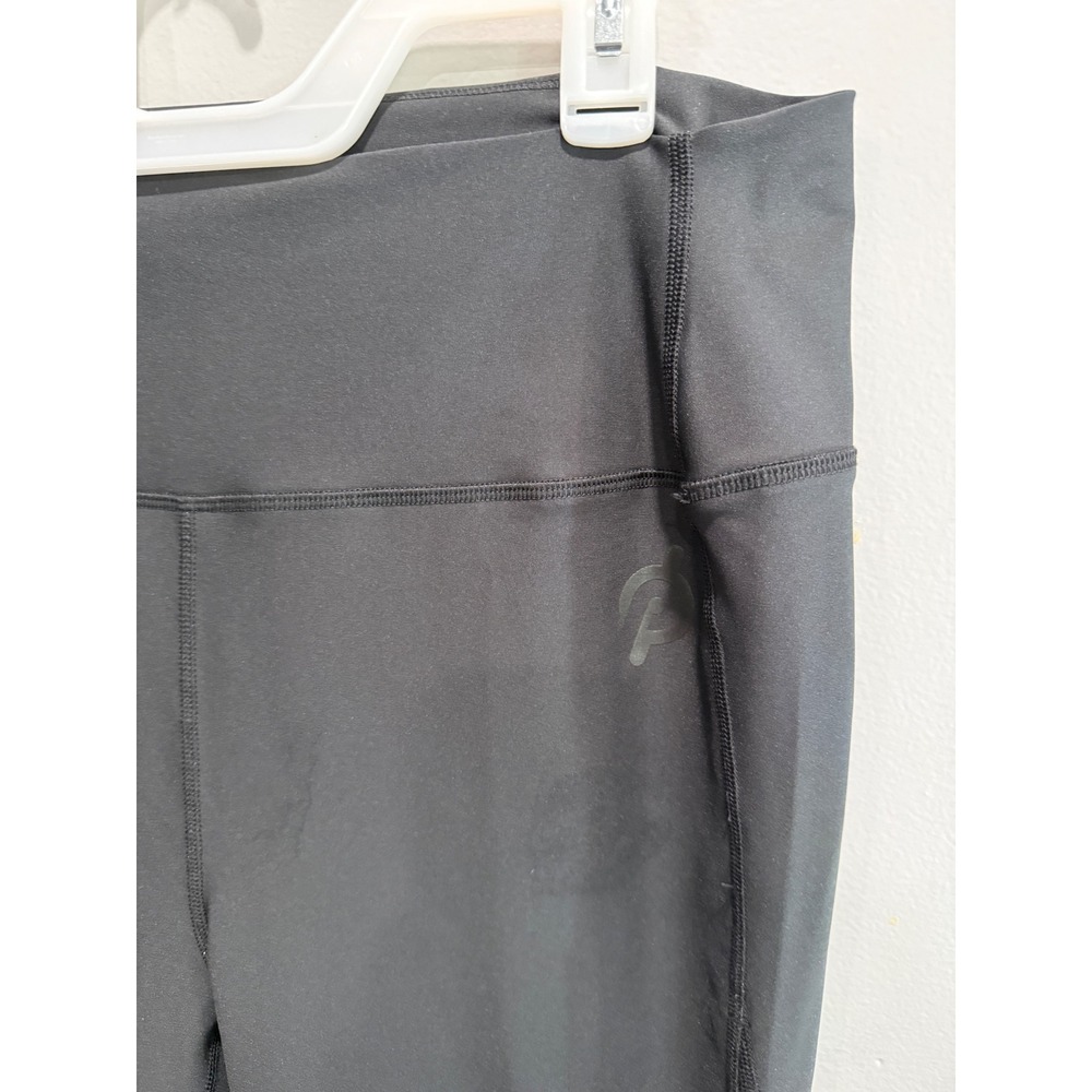 Peloton Womens Black High Waisted Mesh Panel Performance Leggings Size Medium